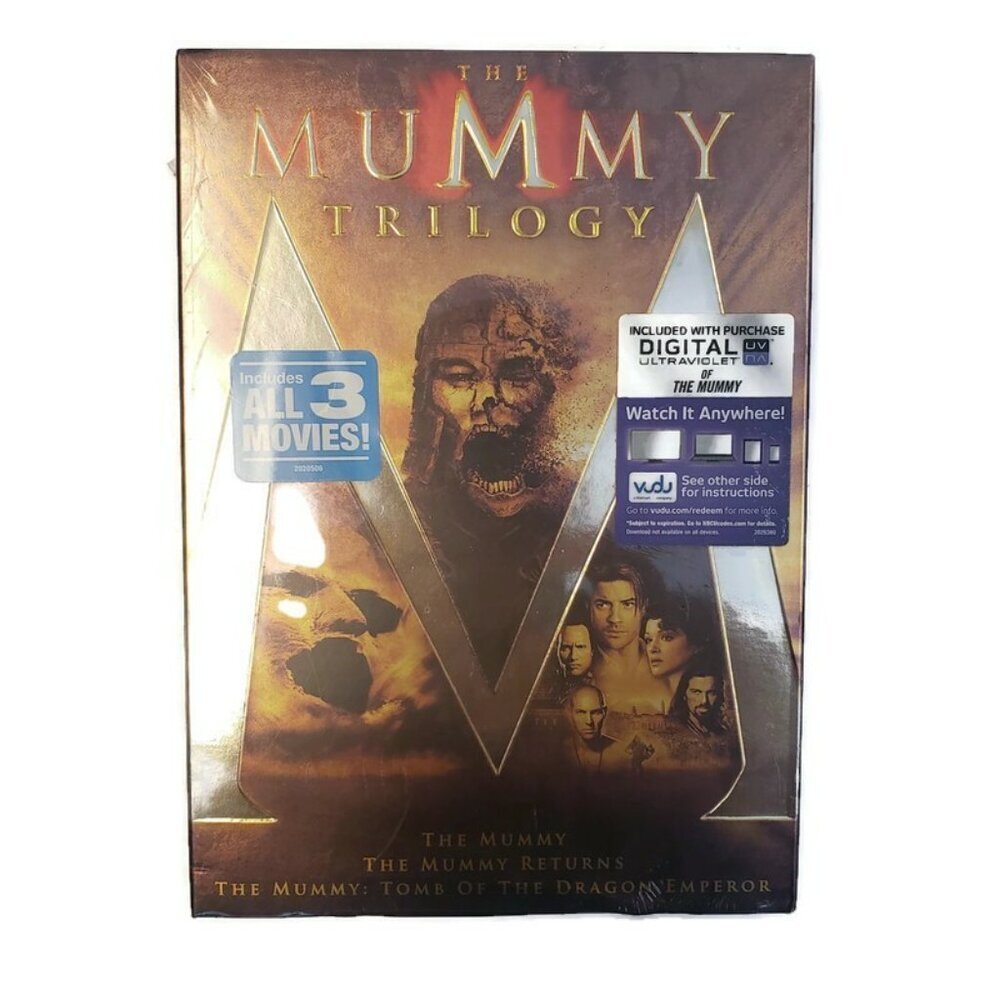 Lot of 3 DVDs The Mummy Trilogy A Nightmare On Elm Street 1-4 Stephen Kings IT - Picture 2 of 5